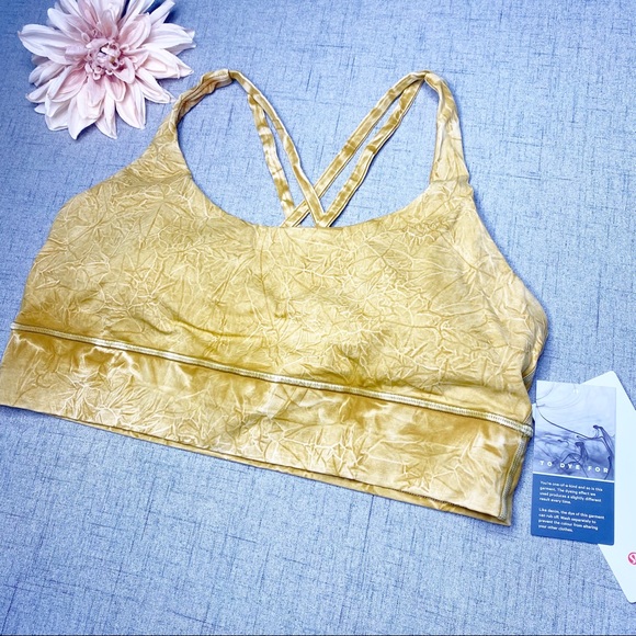 Lululemon Energy Bra Dyed Long Line Sports Bra 14 - Picture 6 of 10